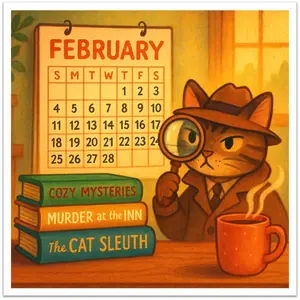 New Cozy Mystery Releases February 2026