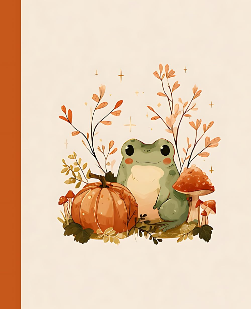 Autumn Frog Composition Notebook