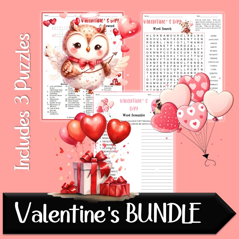 Valentine’s Day Puzzle Bundle