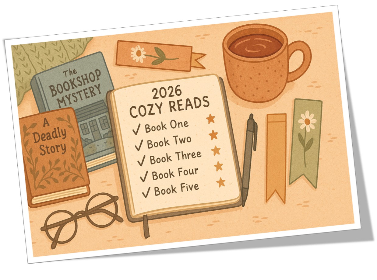 All the Cozy Mysteries I Read in 2026