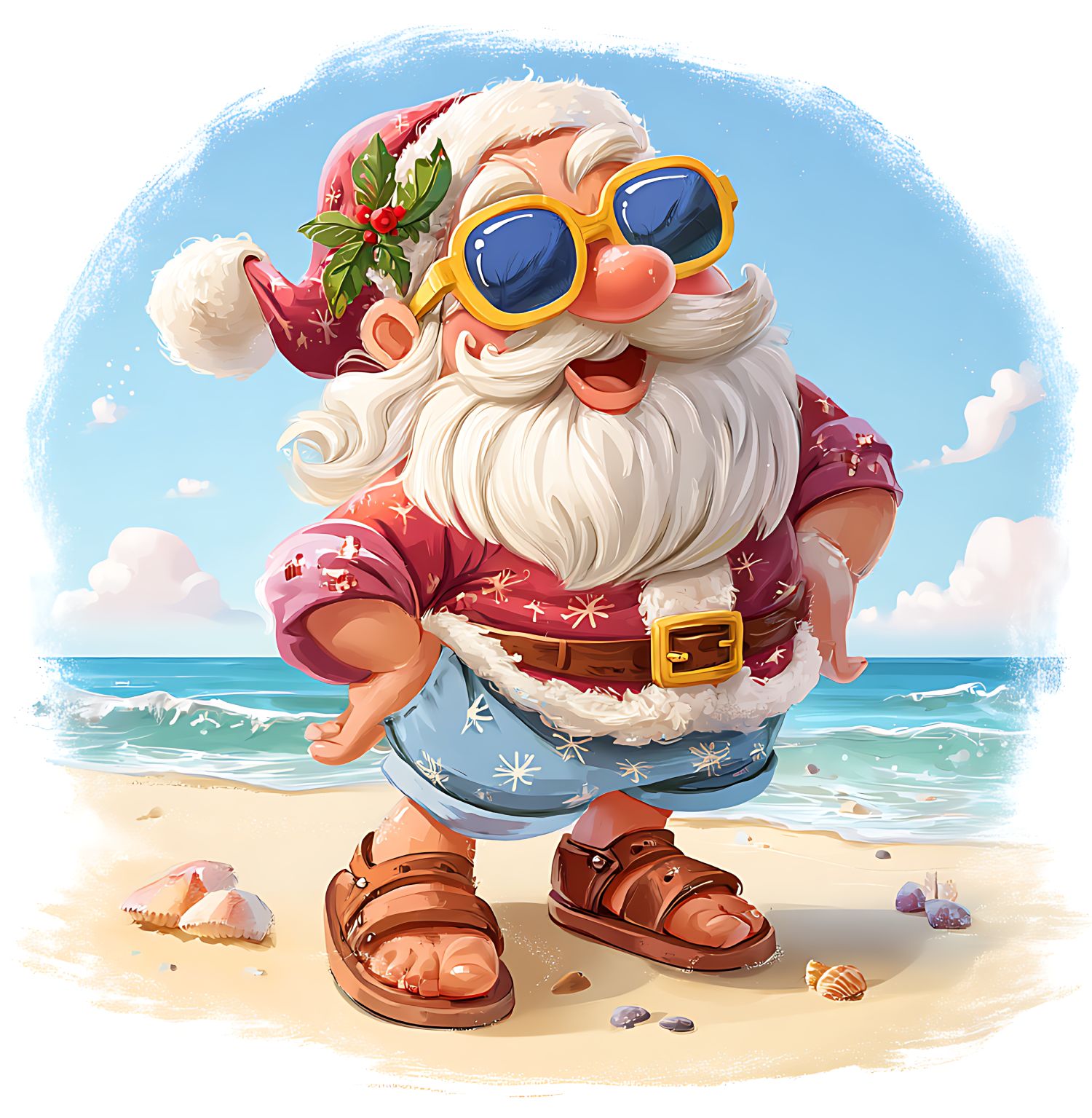 Christmas in July Word Scramble