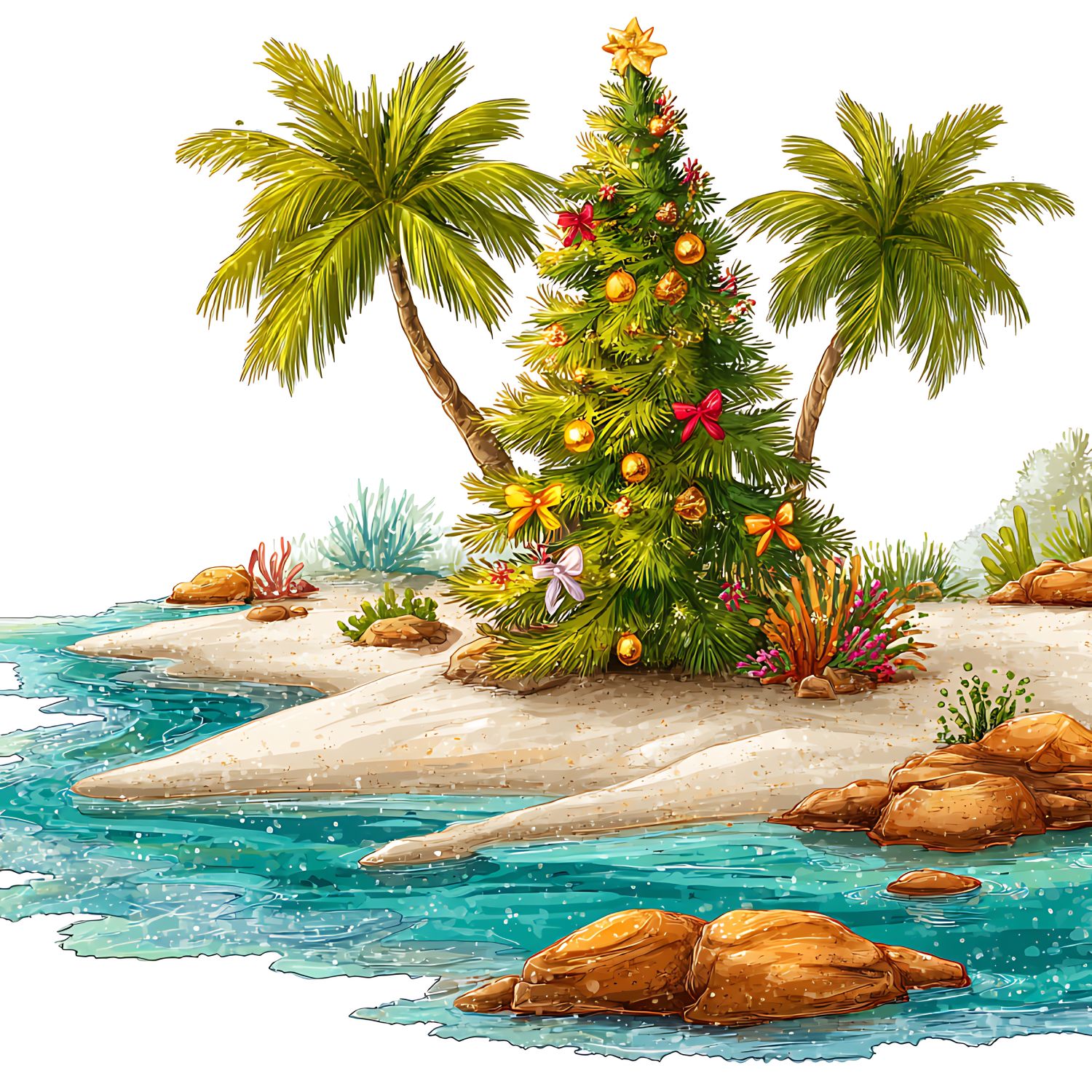 Christmas in July Word Scramble