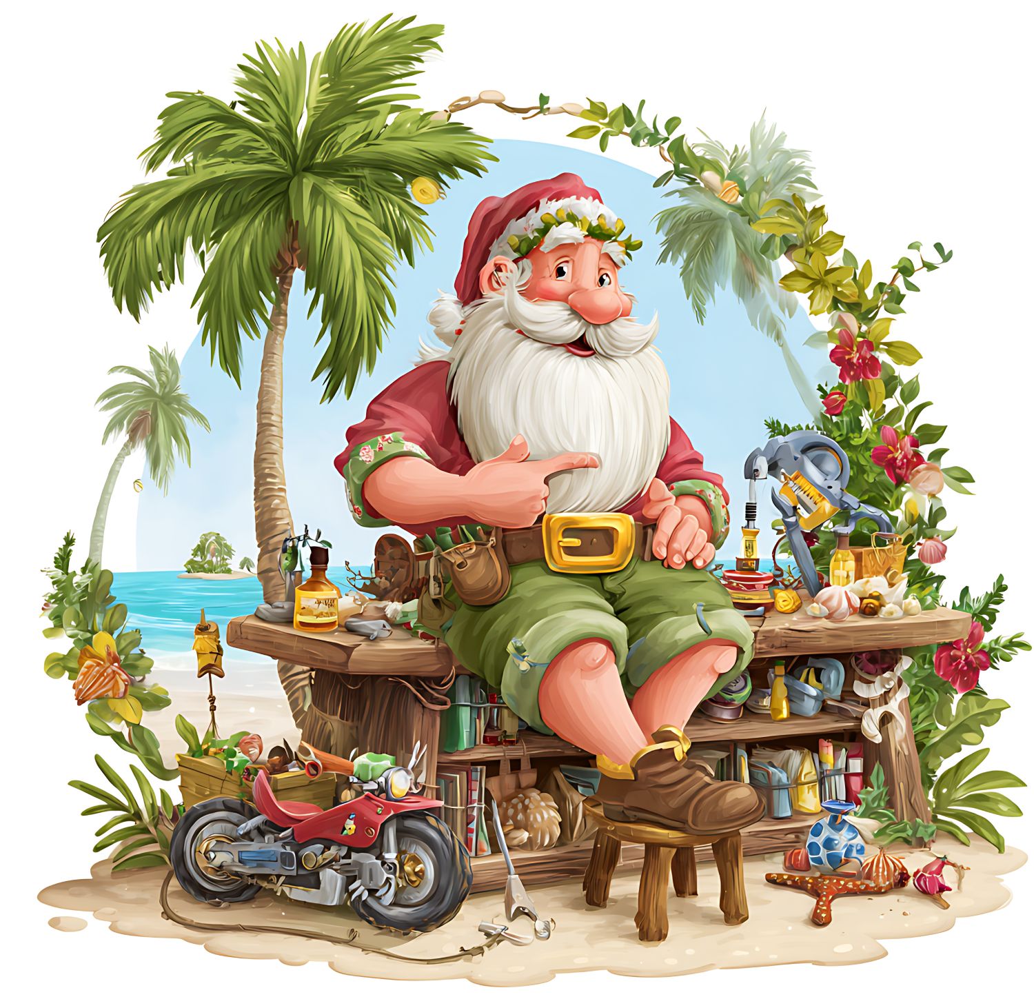 Christmas in July Word Scramble