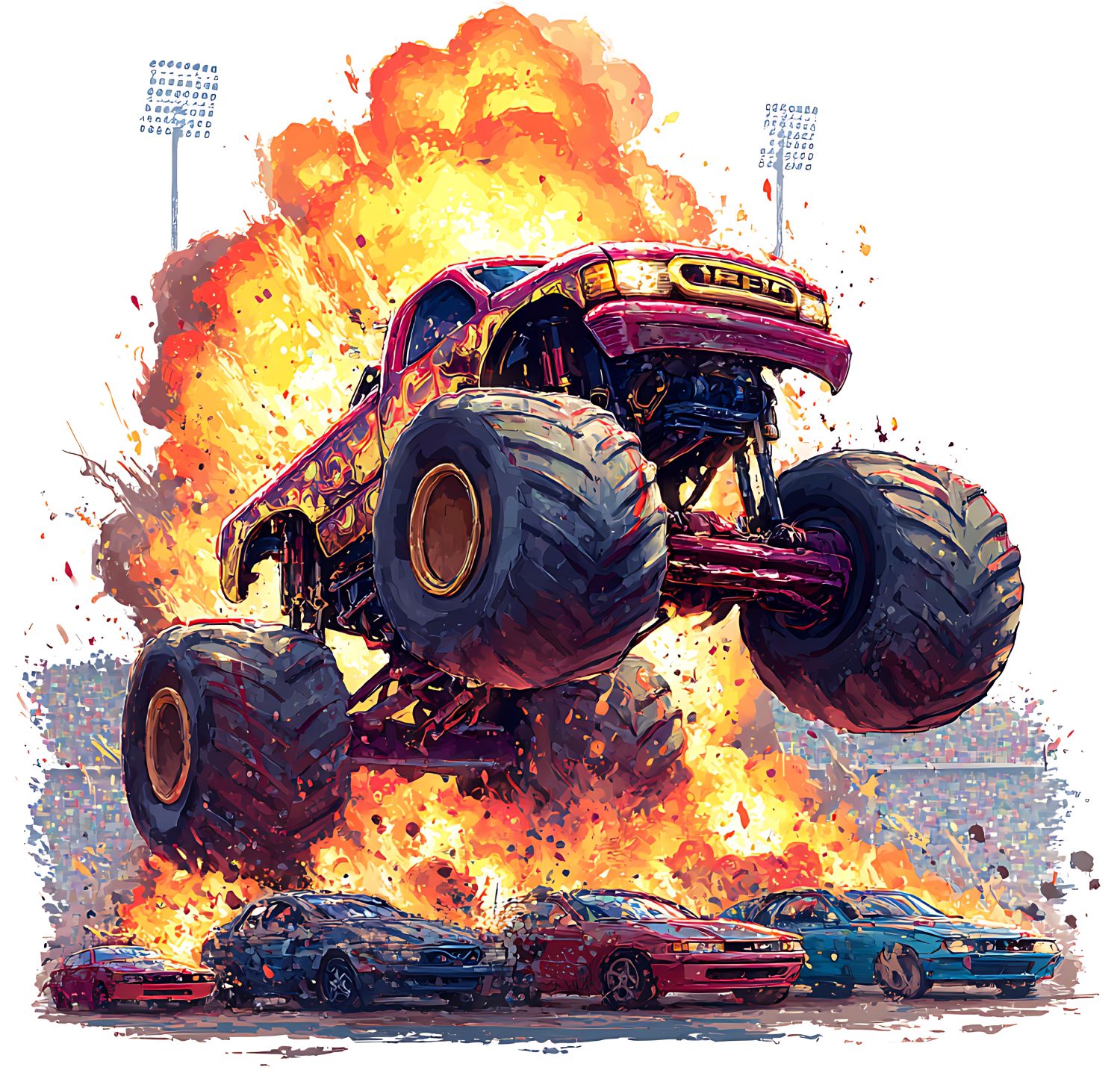 Monster Truck Coloring Pages Monster Truck Coloring Pages