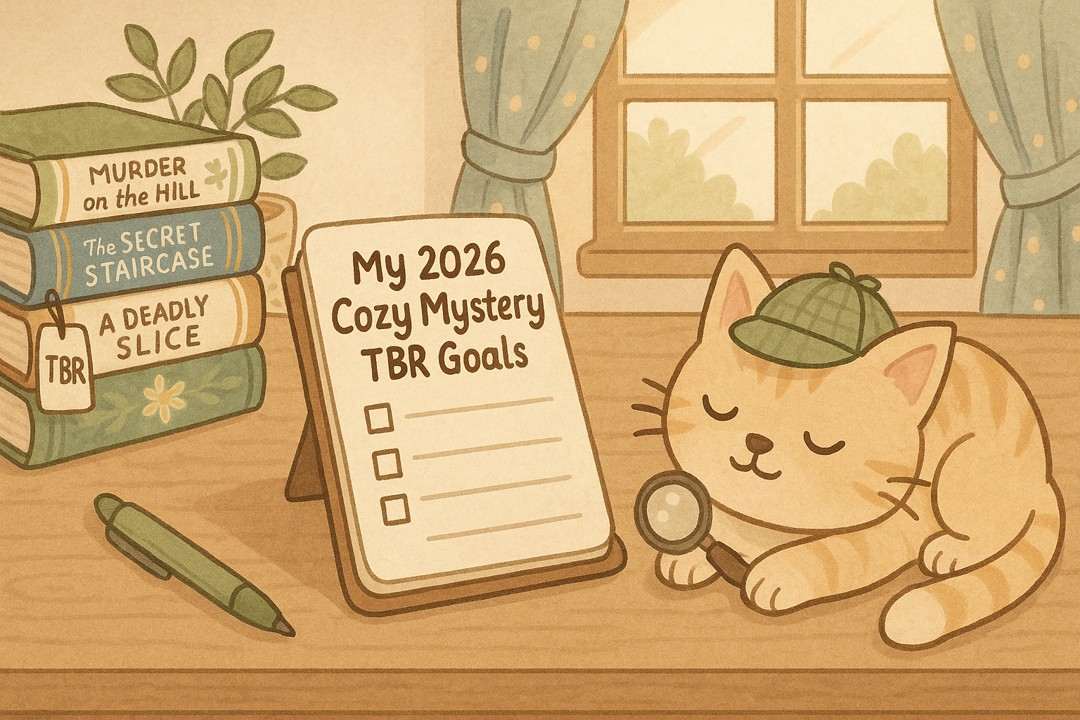My 2026 Cozy Mystery TBR Goals My 2026 Cozy Mystery TBR Goals