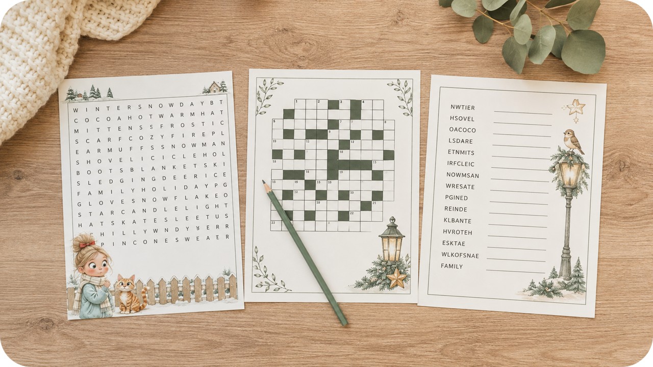 Printable Word Search Puzzles
