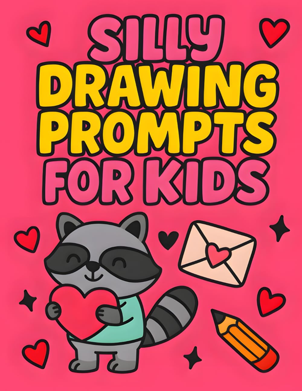 Silly Drawing Prompts for Kids: Valentine's Day