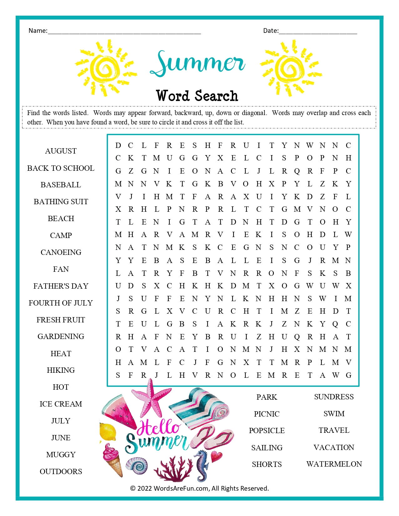 Newspaper Word Search, Vocabulary, Crossword and More