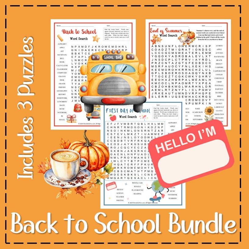 Back to School Fun Bundle