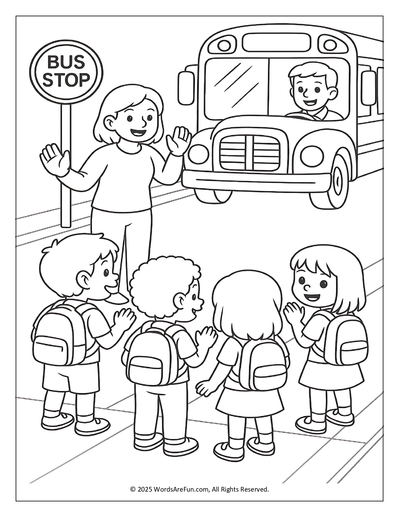 Back to School Coloring Pages