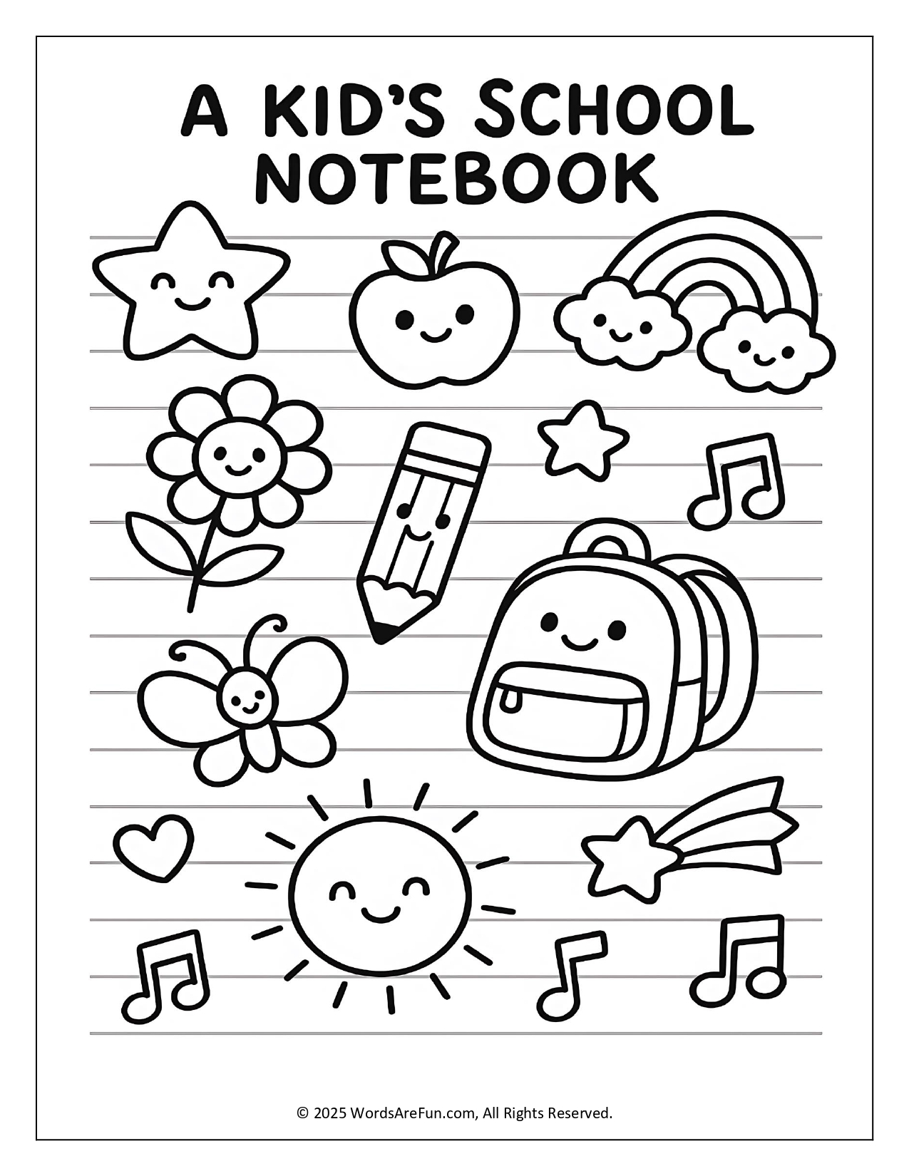 Back to School Coloring Pages