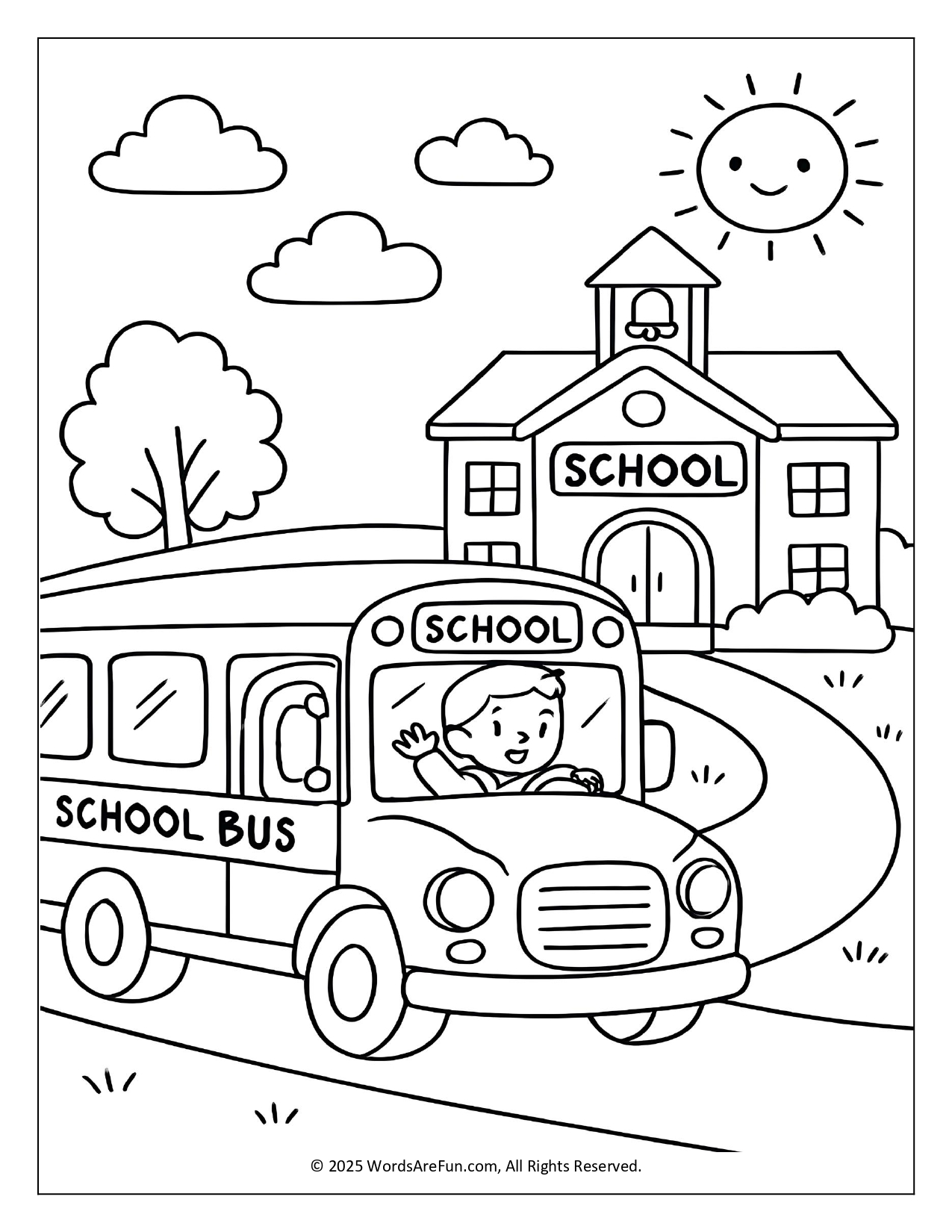 Back to School Coloring Pages