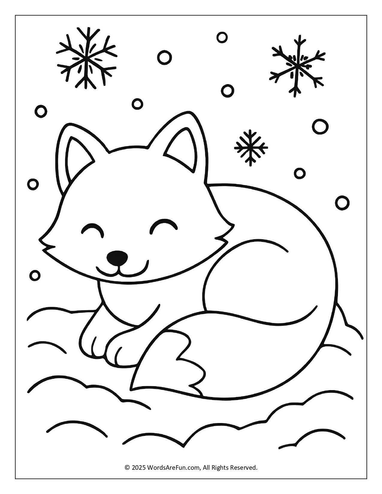 Free Animal Coloring Printables