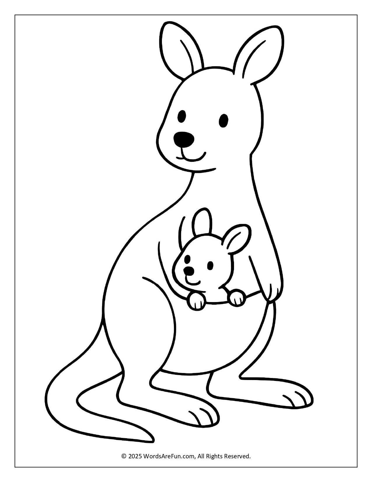 Free Animal Coloring Printables