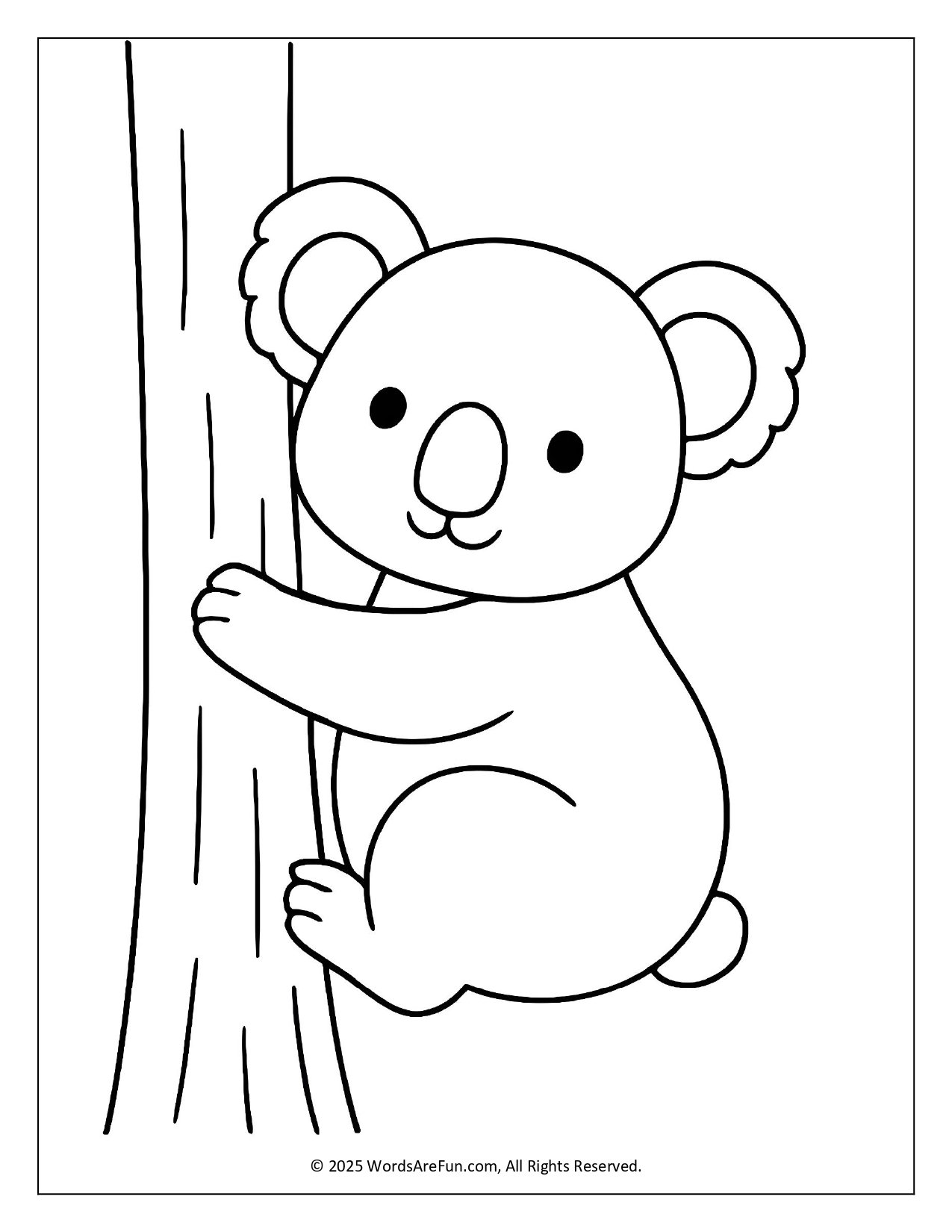 Free Animal Coloring Printables