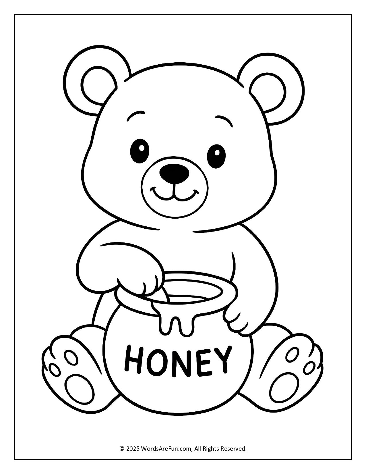 Free Animal Coloring Printables