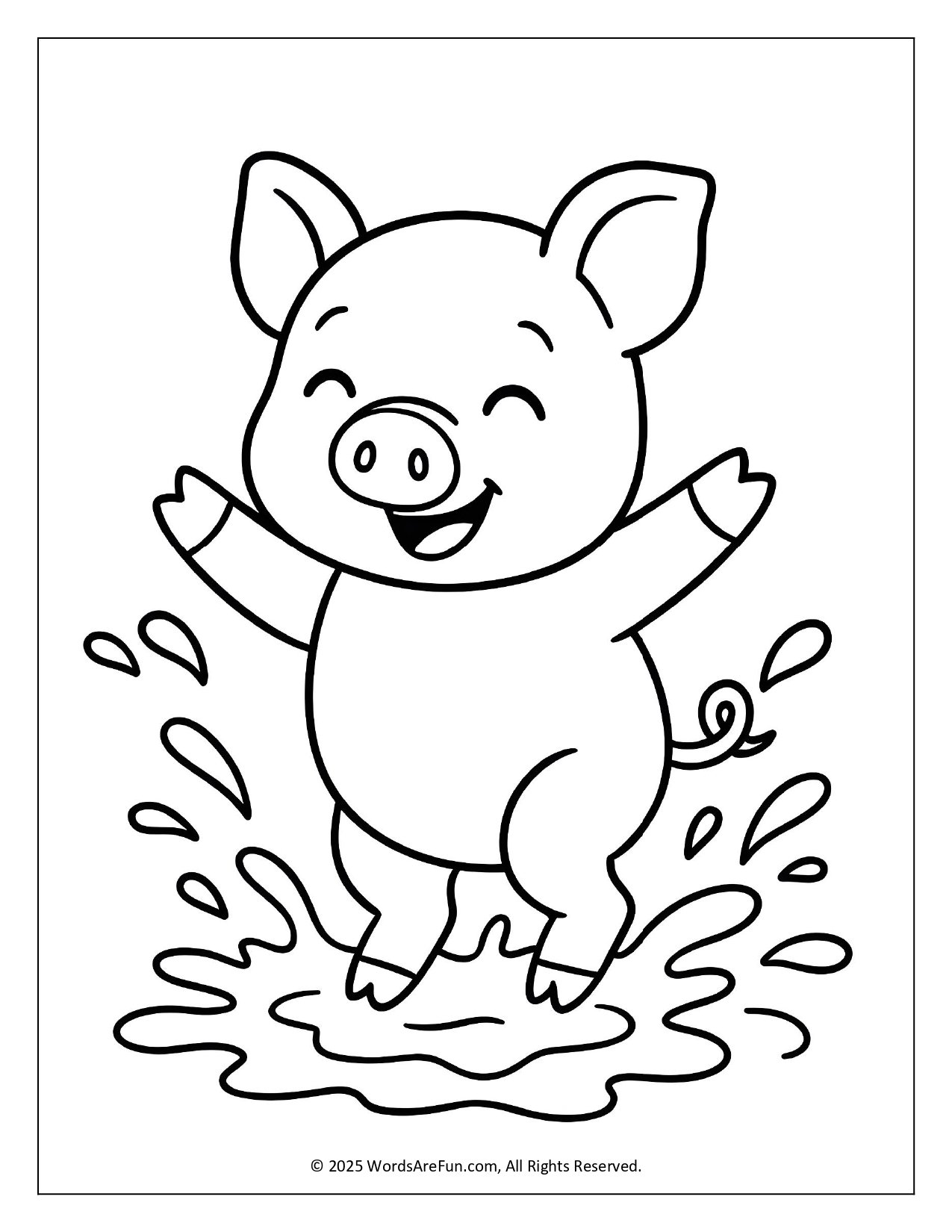 Free Animal Coloring Printables