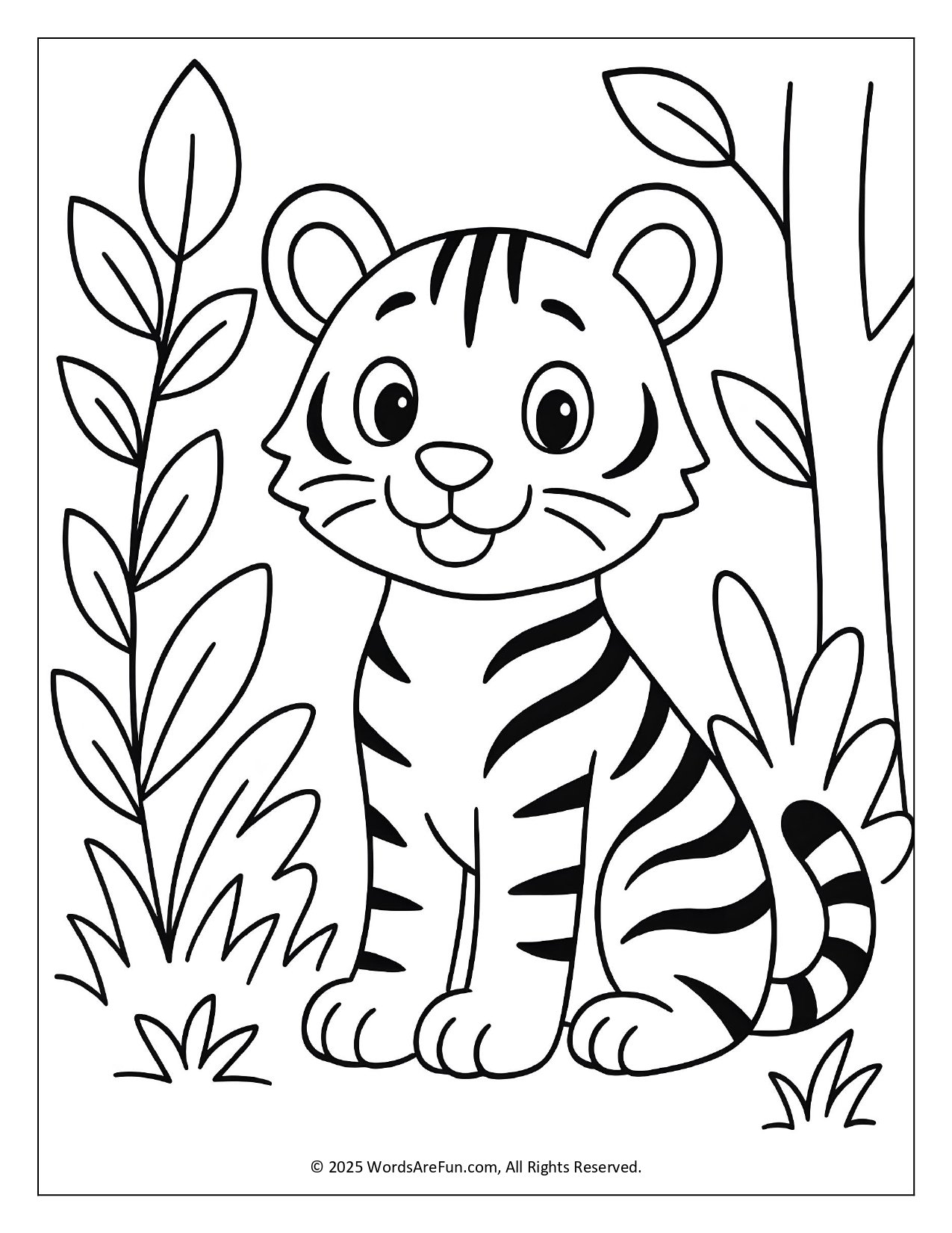 Free Animal Coloring Printables