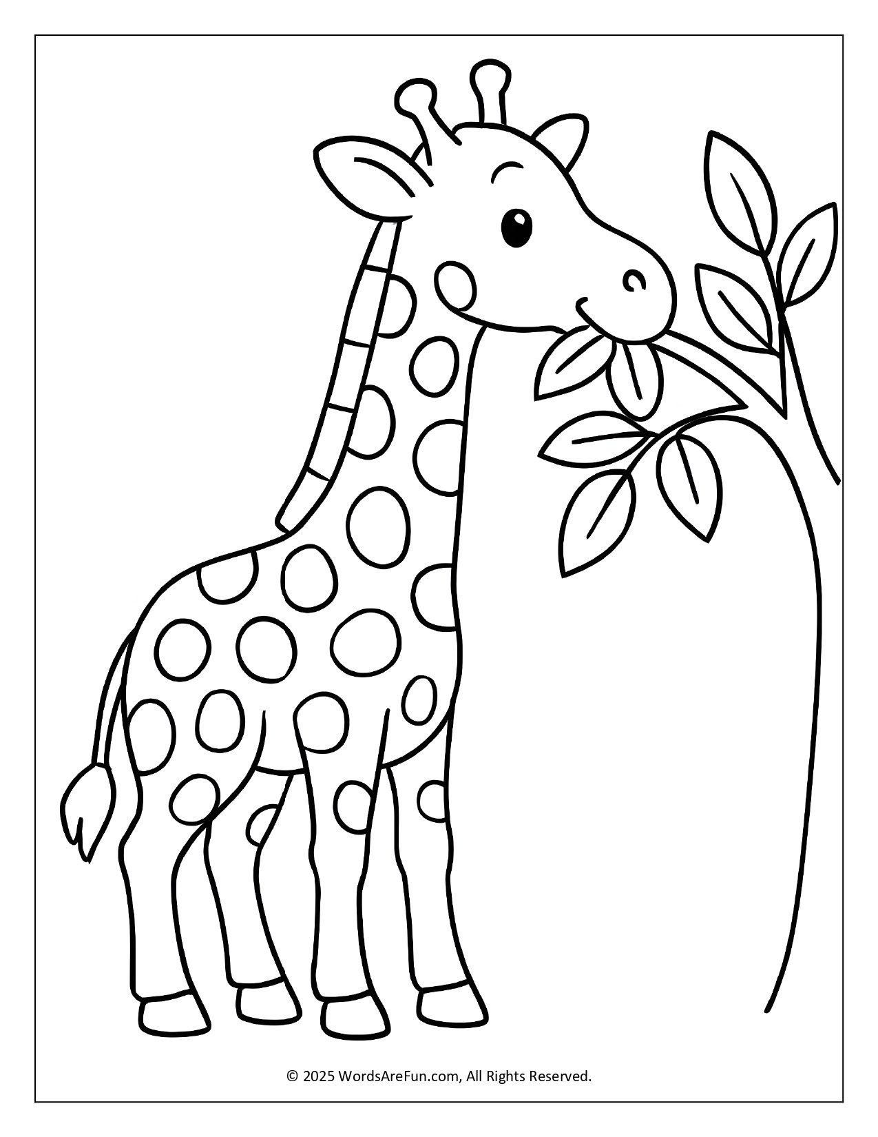 Free Animal Coloring Printables