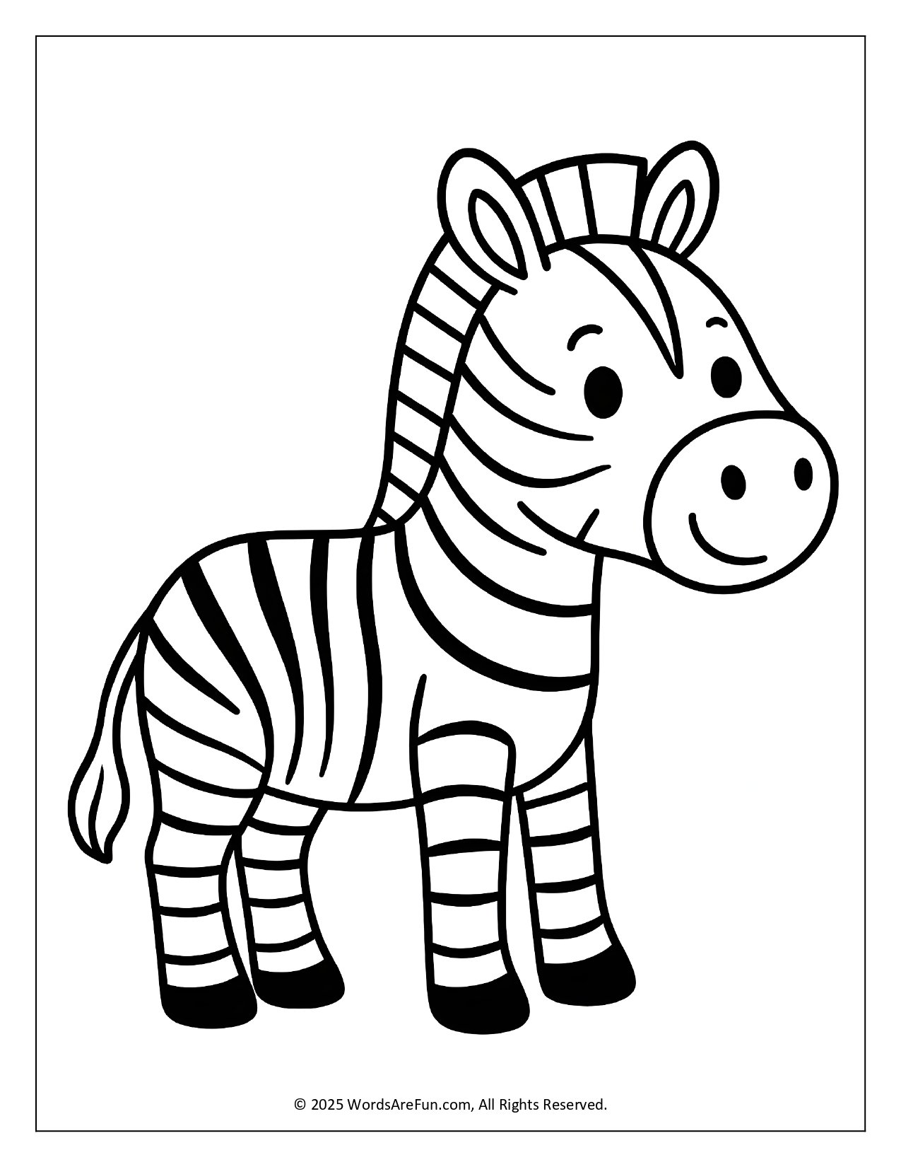 Free Animal Coloring Printables
