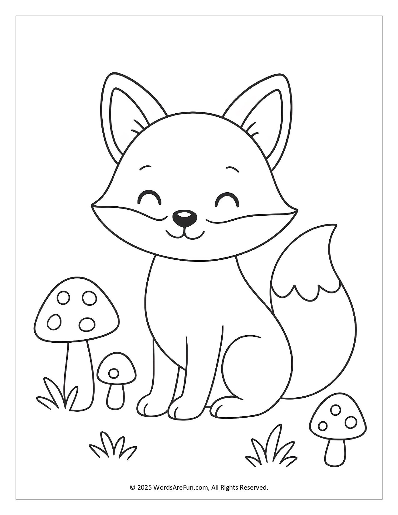 Free Animal Coloring Printables