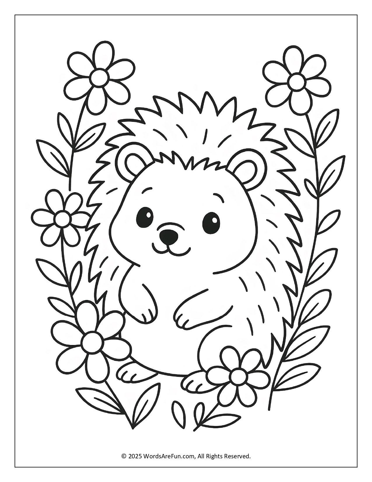 Free Animal Coloring Printables