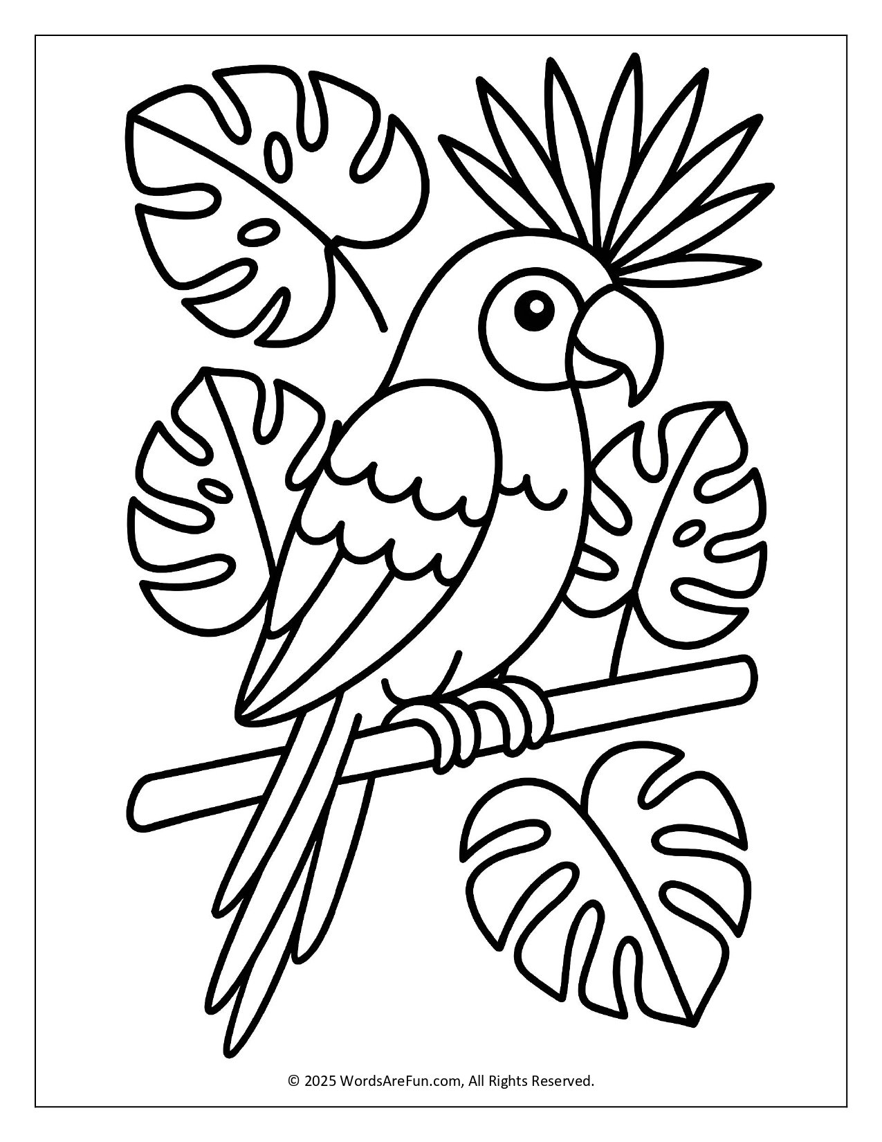 Free Animal Coloring Printables
