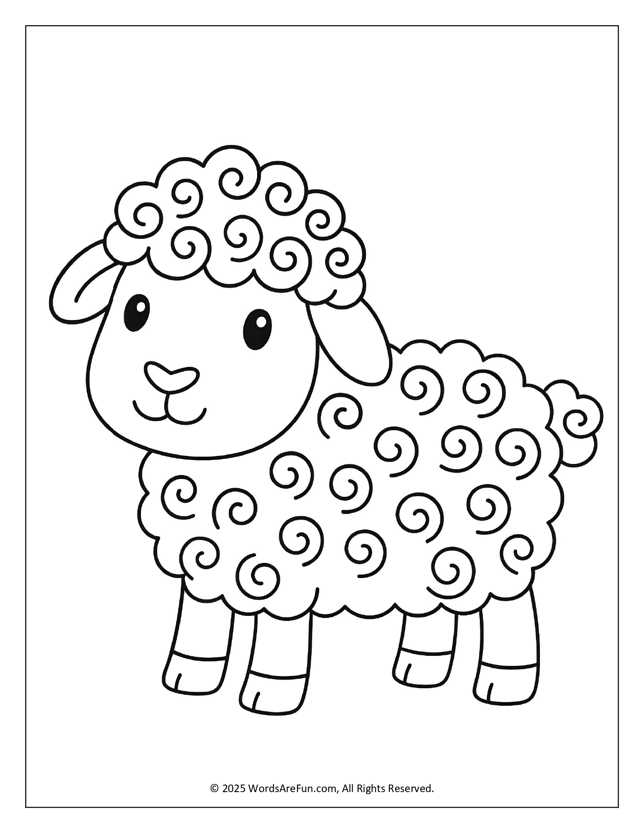 Free Animal Coloring Printables