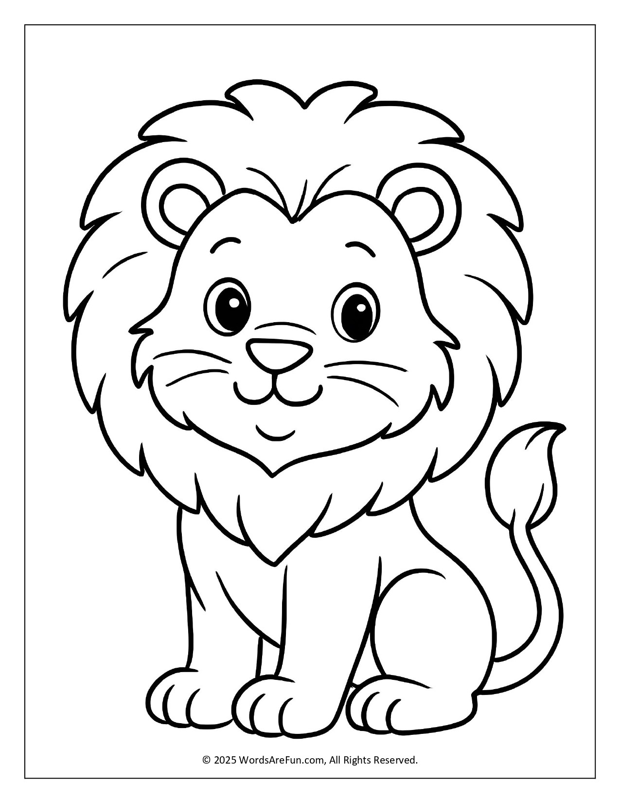Free Animal Coloring Printables