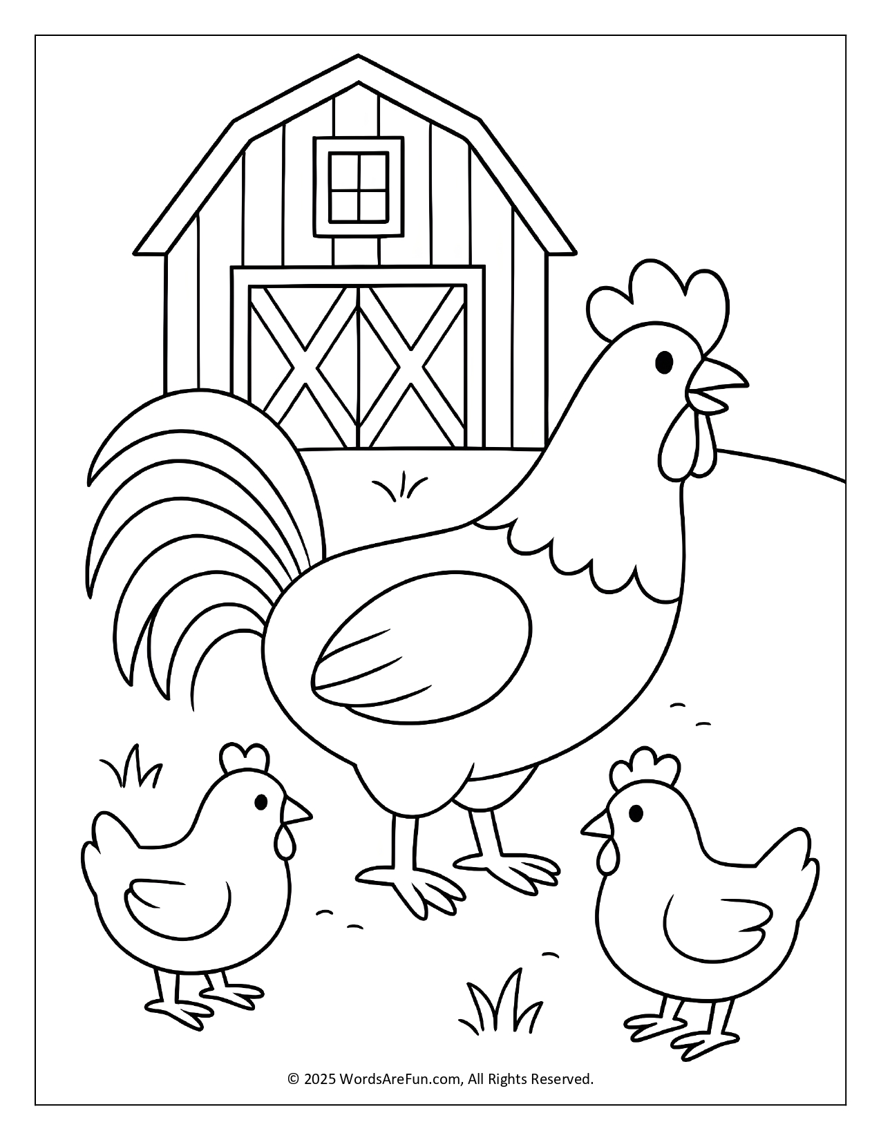 Free Animal Coloring Printables