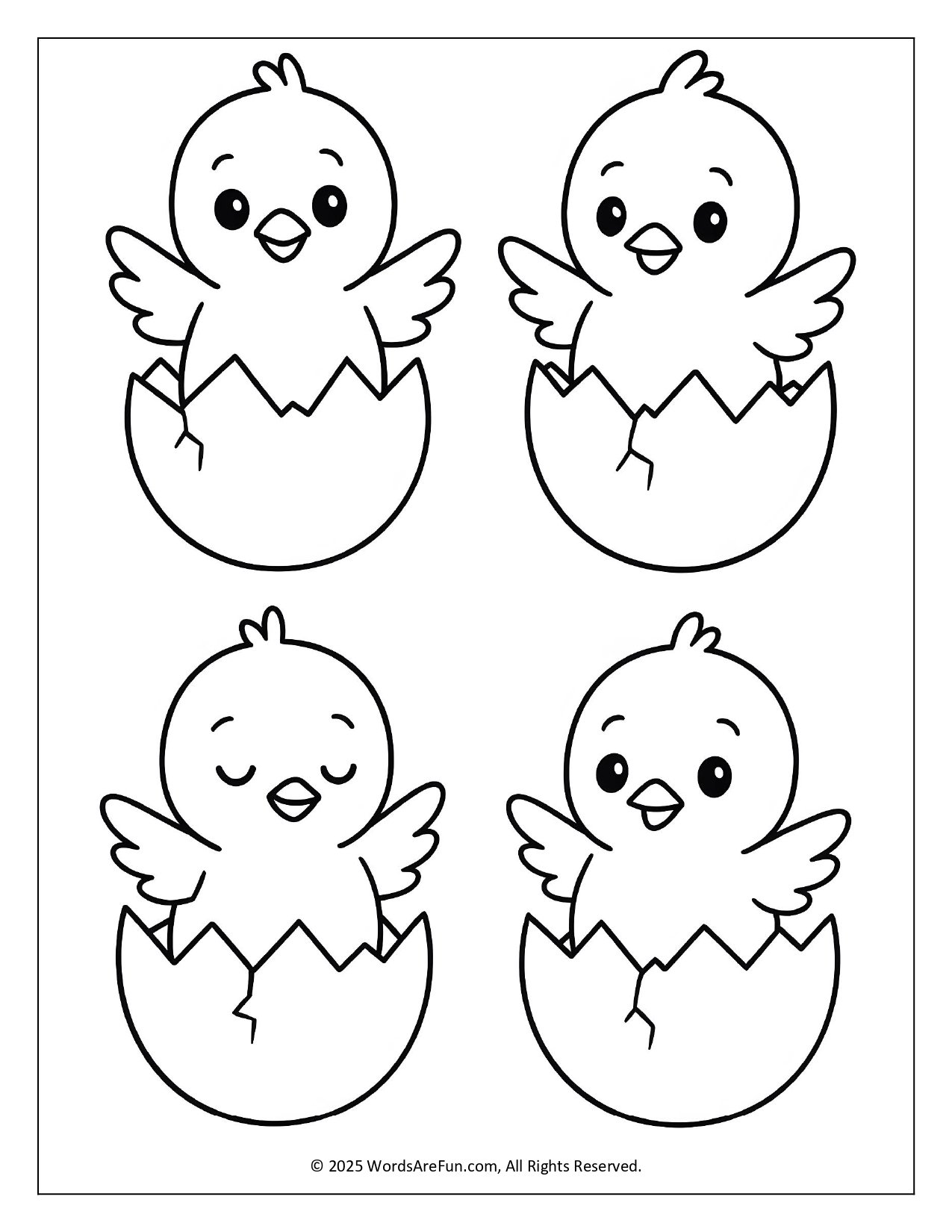 Free Animal Coloring Printables