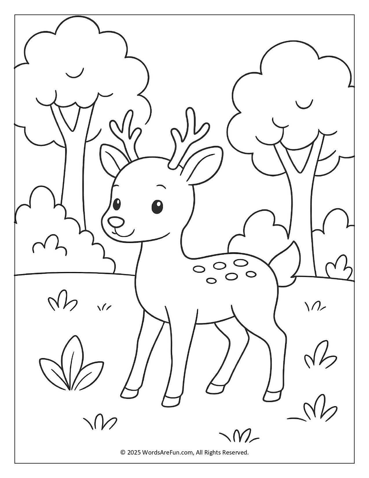 Free Animal Coloring Printables