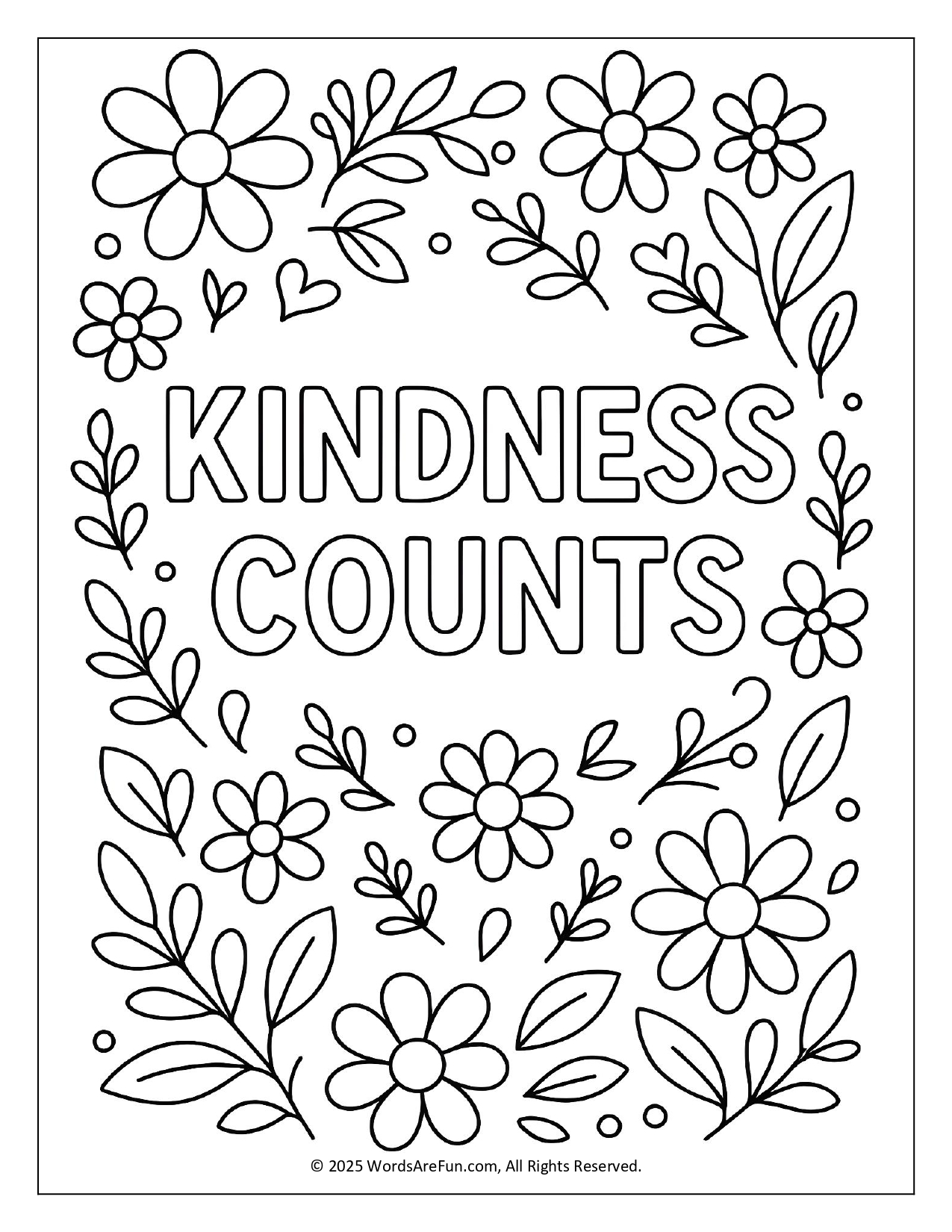 Inspirational Coloring Sheets