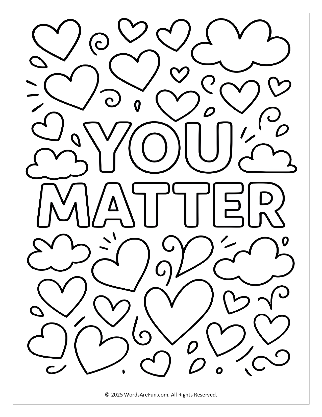 Inspirational Coloring Sheets