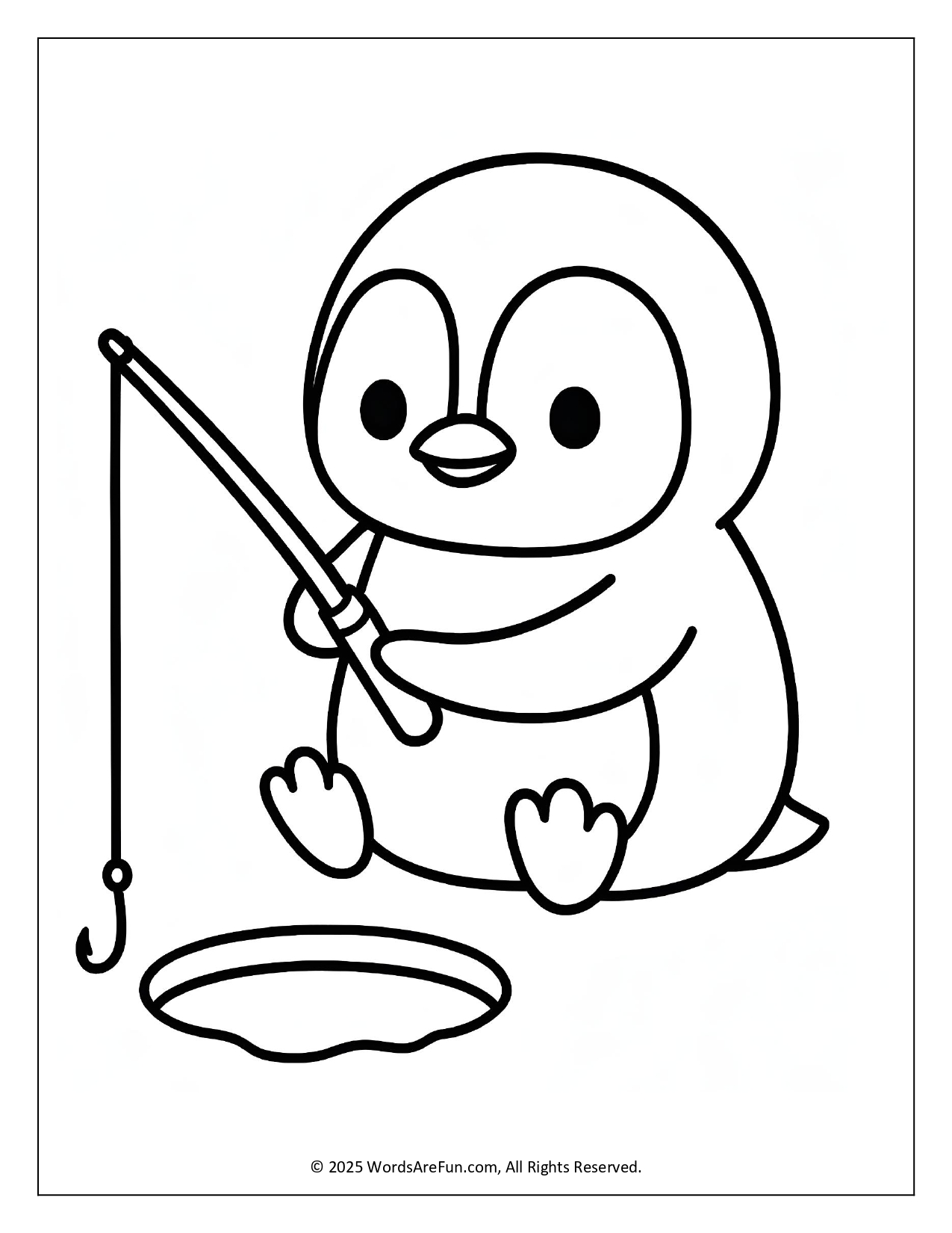 January Coloring Sheets