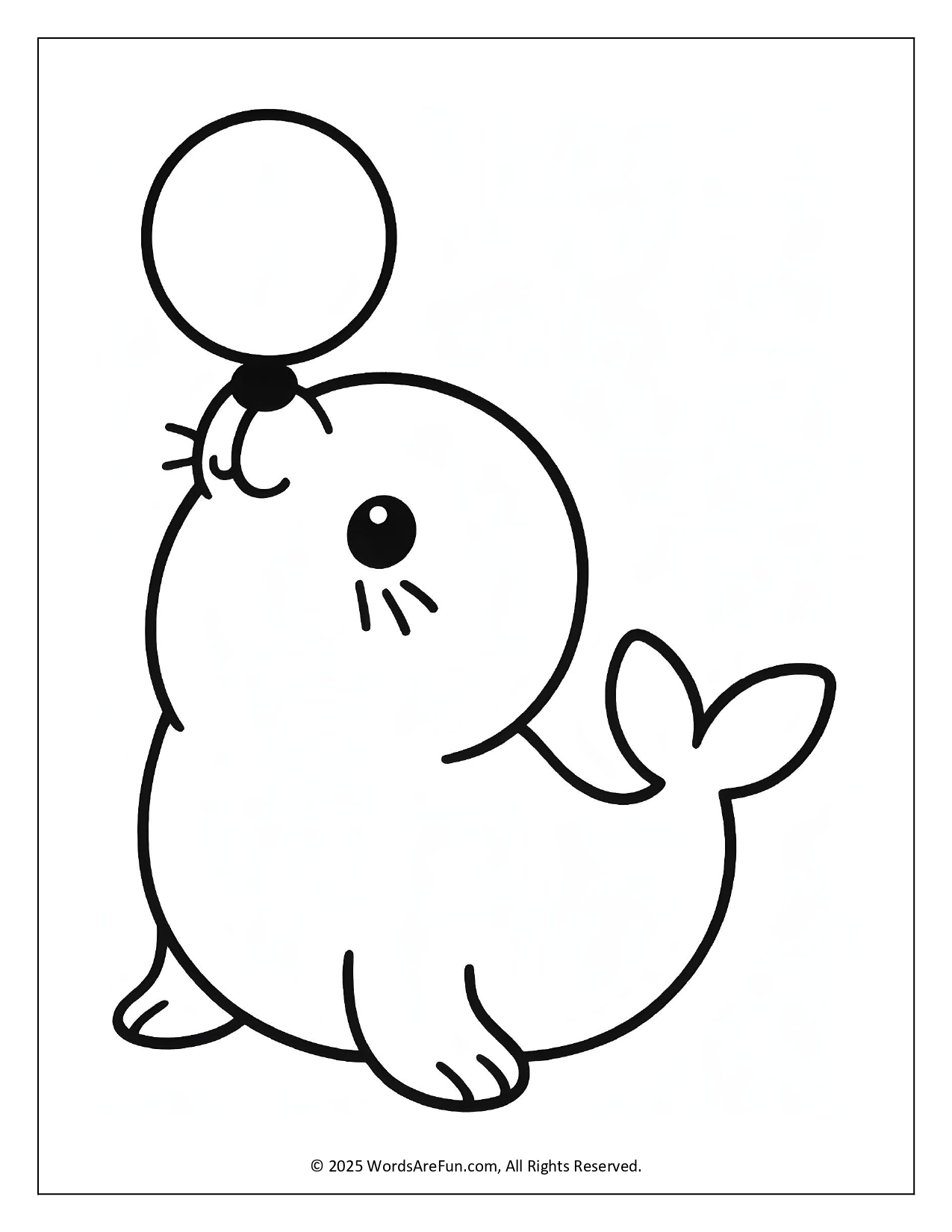 January Coloring Sheets