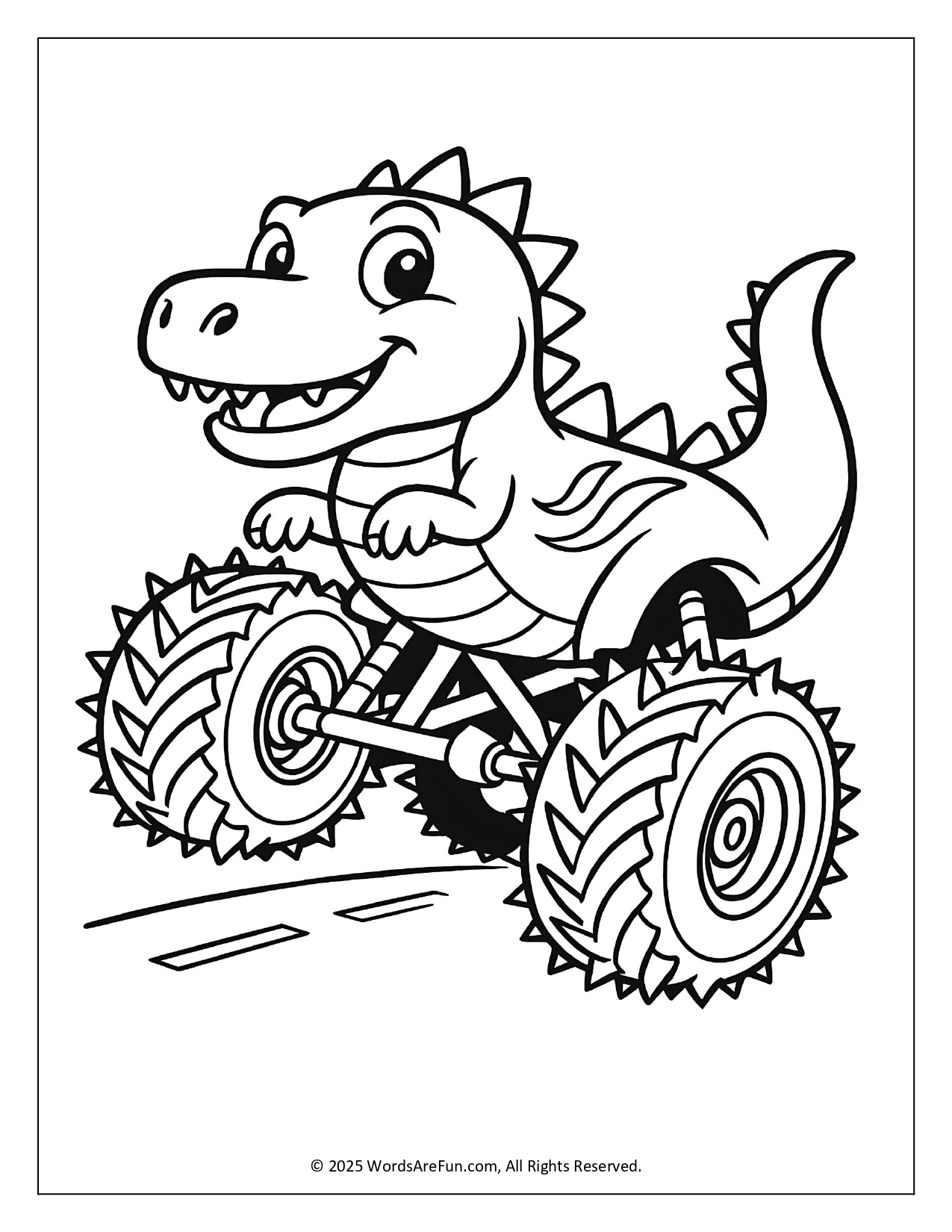 Monster Truck Coloring Pages