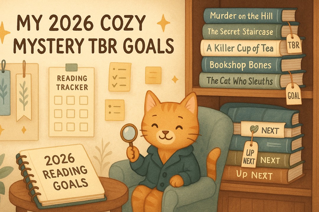 My 2026 Cozy Mystery TBR Goals