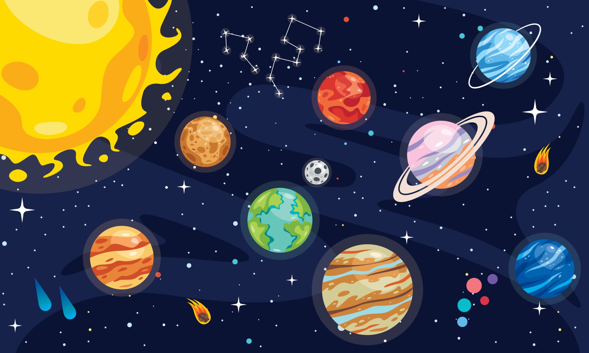 Solar System Word Search Printable