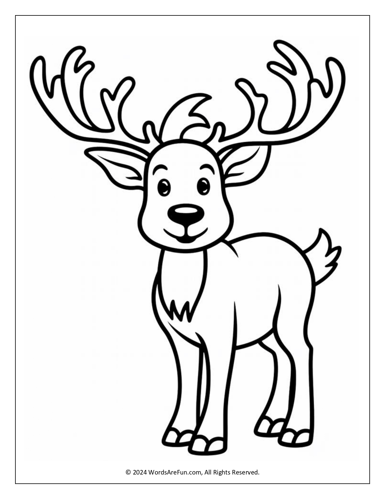 Winter Coloring Sheets