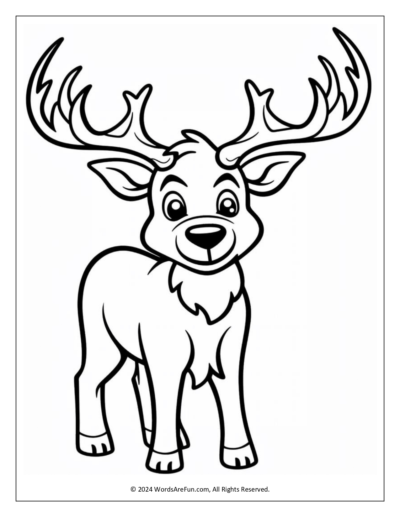 Winter Coloring Sheets