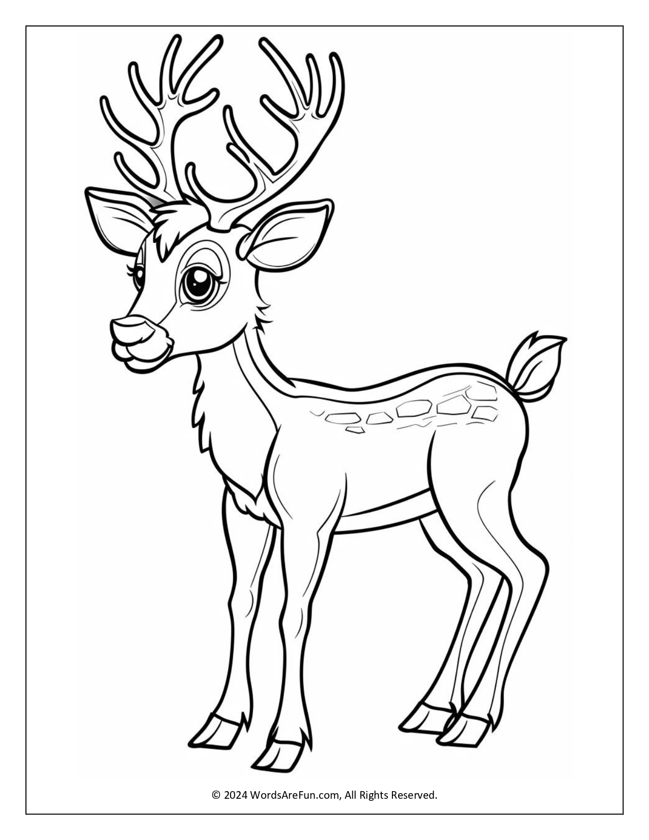 Winter Coloring Sheets